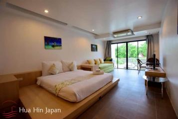 Spacious Studio Unit inside Resort Apartment in Khao Takiab