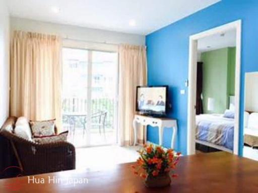 Good size studio unit in SeaCraze Condo in Khao Takiab