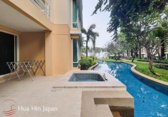 Luxurious 3 Bedroom unit at downtown beachfront condo with private Jacuzzi