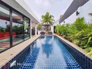 Great Location!! Stylish 2 Bedroom Pool Villa only 400 meter to the Beach (Completed, Furnished)