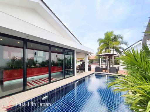 Great Location!! Stylish 2 Bedroom Pool Villa only 400 meter to the Beach (Completed, Furnished)