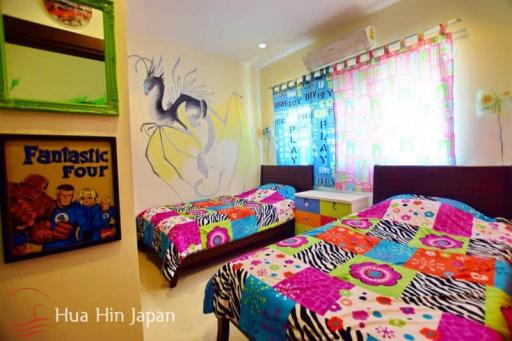 2 Bedroom House with Spacious Garden near Mahar Samutr Country Club and Banyan Golf