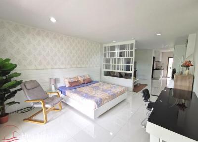 Good size studio unit at Baan Klang condominium on the 2nd Floor