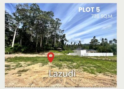 Flat Land Plots With Mountain and Forest Views