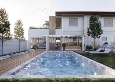 CHA7400: Pool Villa with 4 Bedrooms in Chalong