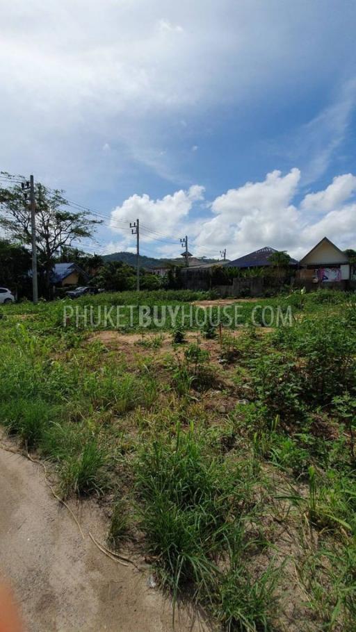 RAW7379: 122 sq.wah Land Plot for Sale in Rawai