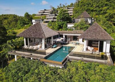 LAY7376: Five Bedroom Villa With Ocean Views in Layan