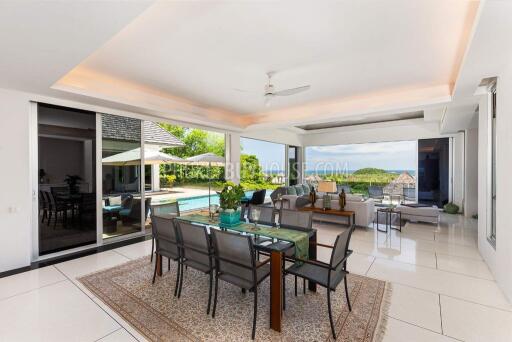 LAY7376: Five Bedroom Villa With Ocean Views in Layan