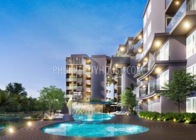 PHU7373: One Bedroom Apartment in Phuket Town