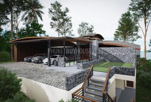 KSR7356: Modern Tropical Ocean Pool Villas in Koh Sirey