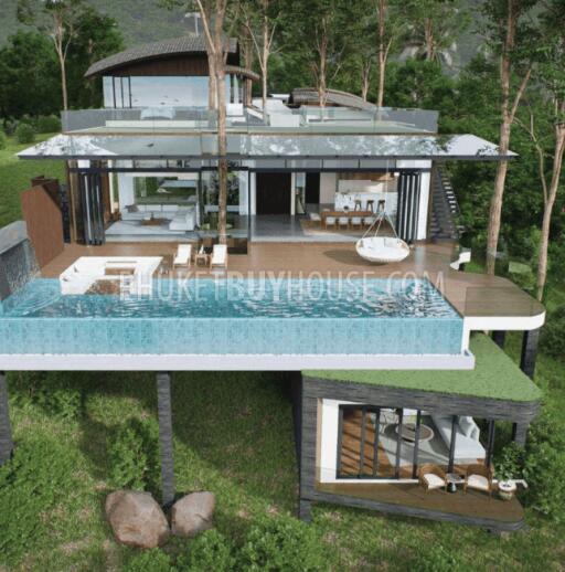 KSR7356: Modern Tropical Ocean Pool Villas in Koh Sirey