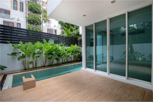 For Rent Single house 5 Bedrooms with pool in private compound  Sathorn - 920071001-12023