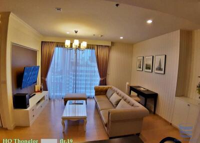 [Property ID: 100-113-26740] 2 Bedrooms 2 Bathrooms Size 80Sqm At HQ by Sansiri for Rent 70000 THB