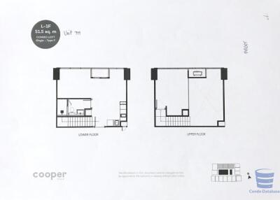 [Property ID: 100-113-25136] 1 Bedrooms 1 Bathrooms Size 51.5Sqm At Cooper Siam for Sale 7350000 THB