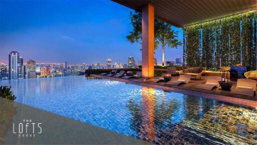 [Property ID: 100-113-24909] 1 Bedrooms 1 Bathrooms Size 49Sqm At The Lofts Asoke for Sale 11550000 THB