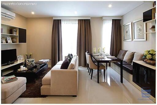 [Property ID: 100-113-24508] 2 Bedrooms 2 Bathrooms Size 81Sqm At Villa Asoke for Rent 50000 THB