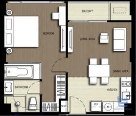 [Property ID: 100-113-24453] 1 Bedrooms 1 Bathrooms Size 46.6Sqm At Via Botani for Rent 40000 THB