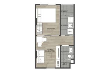 Dcondo Reef,Kathu, 1 Bedroom 1 Bathroom,  Great for Investment - 920081021-7