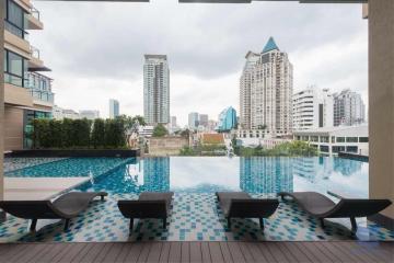 [Property ID: 100-113-23442] 2 Bedrooms 2 Bathrooms Size 83.5Sqm At Supalai Elite Sathorn - Suanplu for Rent 45000 THB