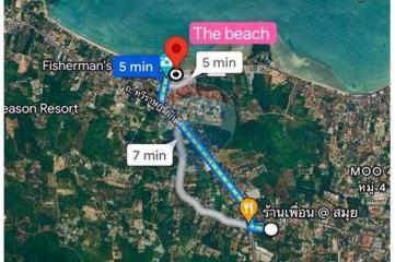 Land for sale near the community & 2 minutes to Makro Samui - 920121030-169