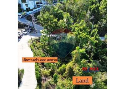 Land for sale on the hill with 180° sea view @Bophut Koh Samui - 920121030-167