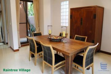 [Property ID: 100-113-25434] 3 Bedrooms 4 Bathrooms Size 330Sqm At Raintree Village Apartment for Rent 135000 THB