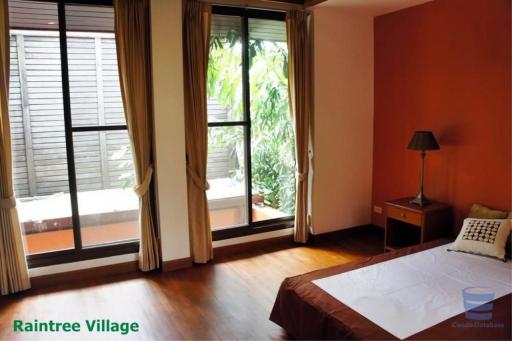 [Property ID: 100-113-25434] 3 Bedrooms 4 Bathrooms Size 330Sqm At Raintree Village Apartment for Rent 135000 THB