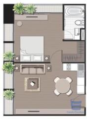 [Property ID: 100-113-22759] 1 Bedrooms 1 Bathrooms Size 52Sqm At Noble Reveal for Rent 30000 THB