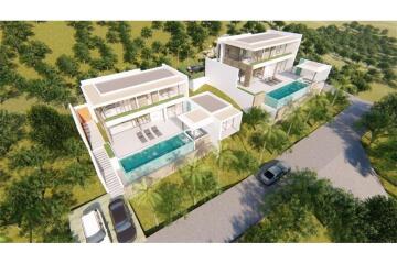 Brand-new Luxury Sea view villa on Bophut hills - 920121061-7