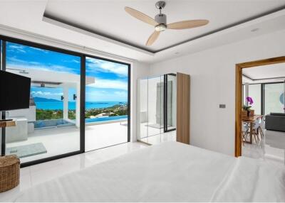 Brand-new Luxury Sea view villa on Bophut hills - 920121061-7