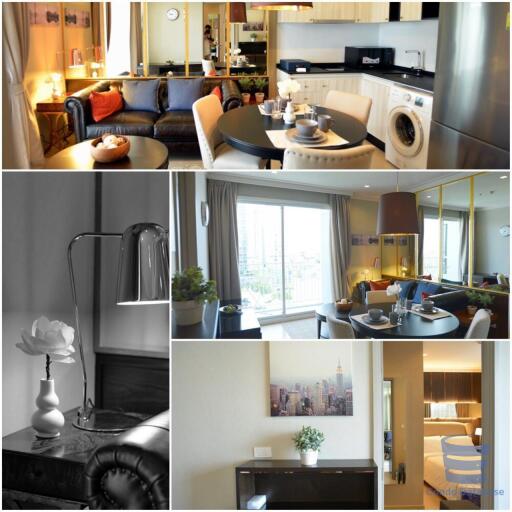 [Property ID: 100-113-22116] 1 Bedrooms 1 Bathrooms Size 43.5Sqm At HQ by Sansiri for Rent 54000 THB