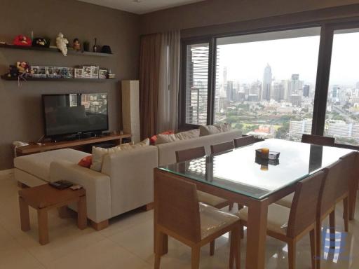 [Property ID: 100-113-21454] 2 Bedrooms 3 Bathrooms Size 100Sqm At Amanta Lumpini for Rent 52000 THB