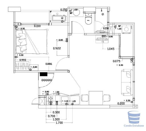 [Property ID: 100-113-21050] 1 Bedrooms 1 Bathrooms Size 41Sqm At The Niche Sukhumvit 49 for Sale 3500000 THB