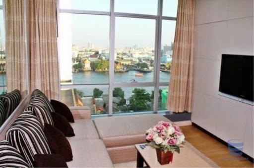 [Property ID: 100-113-21621] 2 Bedrooms 2 Bathrooms Size 92Sqm At Baan Sathorn Chaophraya for Sale and Rent