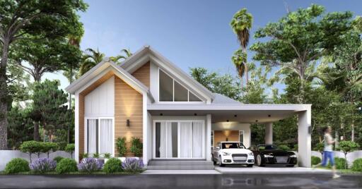 New 3 Bedroom House in Takiantia - Banglamung
