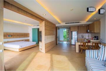 คอนโดริมชายหาด 1 ห้องนอนสำหรับขายและเช่า