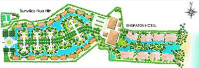 Sun Villas Hua Hin อพาร์ทเม้นท์ 2 ห้องนอน