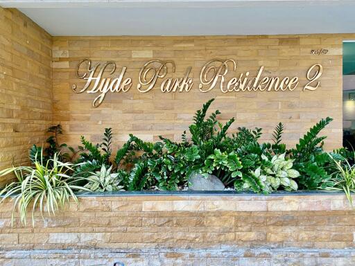 Hyde Park Residence 2 for Sale in Jomtien