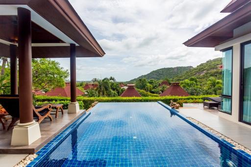 Sea View 3 Bed Pool Villa For Sale at Panorama Khao Tao