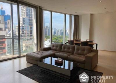 2-BR Condo at Saladaeng Residences near MRT Si Lom