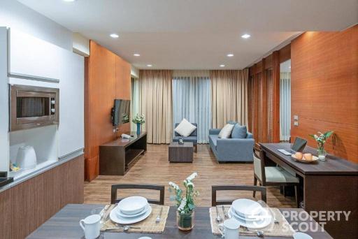 1-BR Serviced Apt. near MRT Thailand Cultural Centre