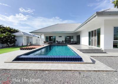 Modern 3 Bedroom Pool Villa with Stunning Mountain View, 10 min to Pak Nam Pran Beach (Completed, Fully Furnished)