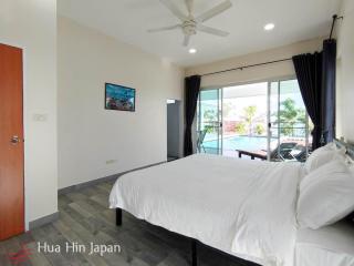 Modern 3 Bedroom Pool Villa with Stunning Mountain View, 10 min to Pak Nam Pran Beach (Completed, Fully Furnished)