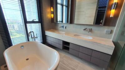 The Diplomat Sathorn, 2 bedrooms, 2 bathrooms, 1 living room 77.7 sq m, 12A floor, fully furnished, 