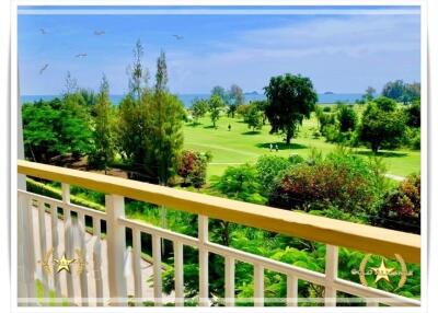 Autumn 1 Bedroom Apartment overlooking Golf Course and ocean