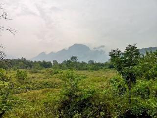 Beautiful Land near the mountain ranges of Sam Roi Yot