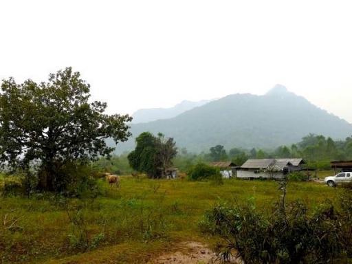 Beautiful Land near the mountain ranges of Sam Roi Yot
