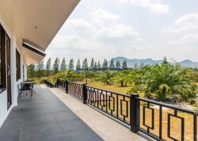 Big luxury estate villa with very large land for sale west of Hua Hin