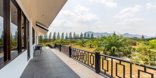 Big luxury estate villa with very large land for sale west of Hua Hin