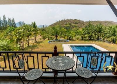 Big luxury estate villa with very large land for sale west of Hua Hin